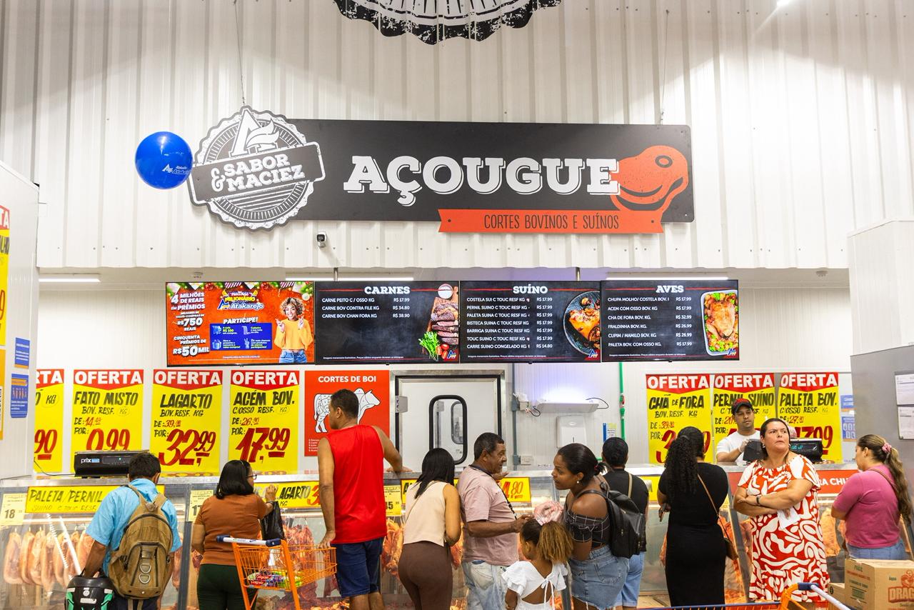 Nova unidade do Atakarejo no Costa Azul abre as portas nesta quarta (18) por Divulgação 