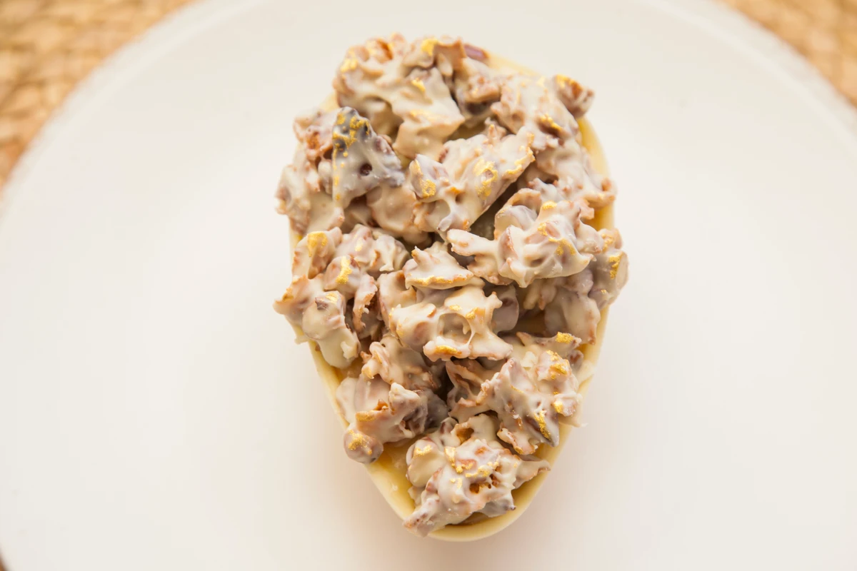 Petrina Cabral Confeitaria - Correio Experimenta Ovos de Páscoa 2026 por Sora Maia/CORREIO