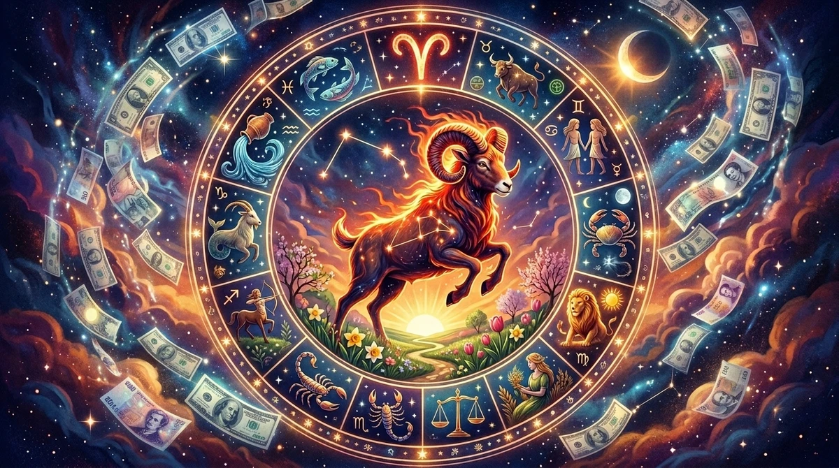 Signos, dinheiro e temporada de Áries