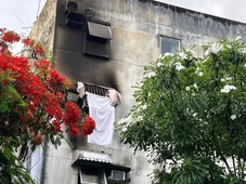 Imagem - Duas crianças morrem tentando fugir de incêndio em prédio residencial