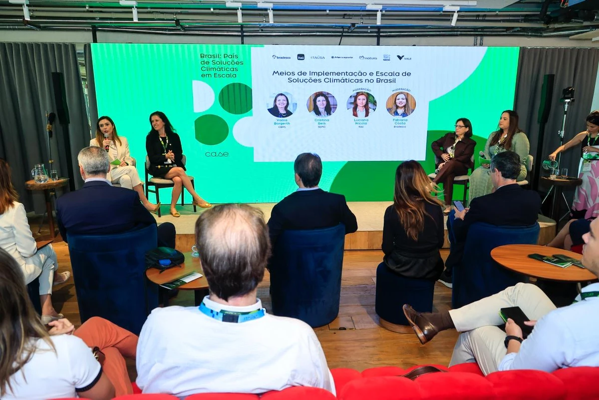 “Brasil: Potência Global de Soluções” reúne iniciativas do setor privado para combater às mudanças climáticas e foi lançado nesta quarta-feira por Marcelo Pereira/ Agência Fato Relevante