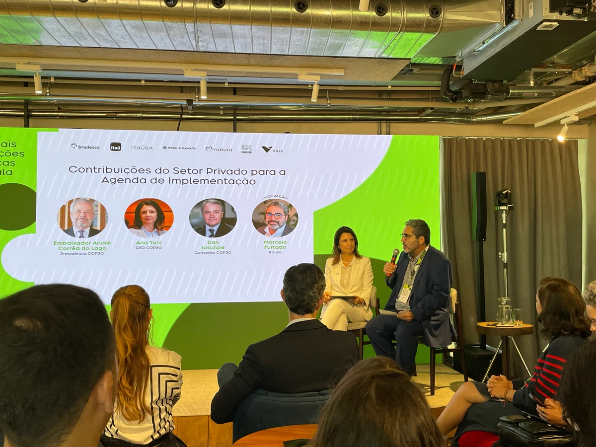 “Brasil: Potência Global de Soluções” reúne iniciativas do setor privado para combater às mudanças climáticas e foi lançado nesta quarta-feira por Elaine Sanoli/CORREIO