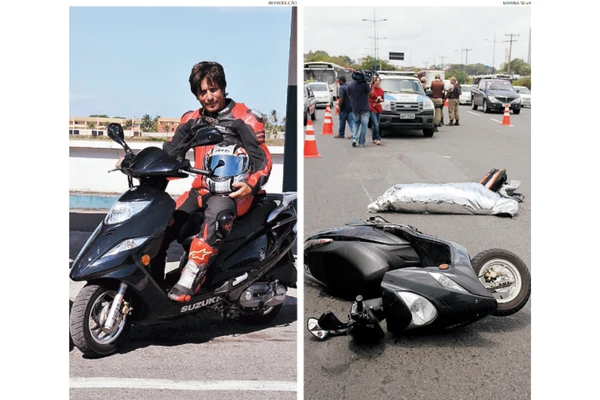 Empresário tinha trocado carro por moto para fugir de trânsito por Arquivo CORREIO