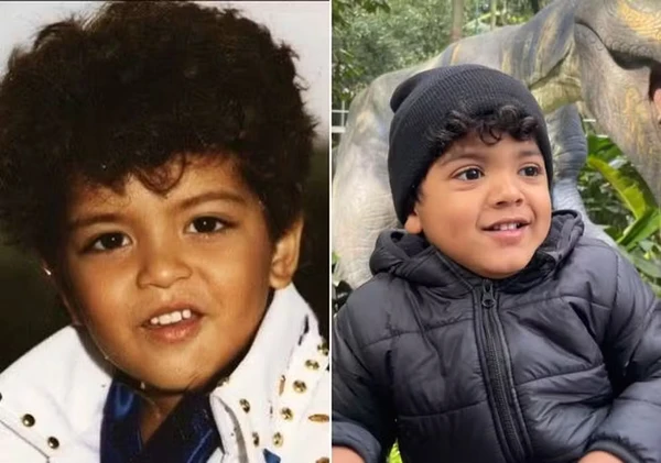 Fã brasileira mostra filho parecido com Bruno Mars e cantor reage nos comentários por Reprodução/Redes Sociais 