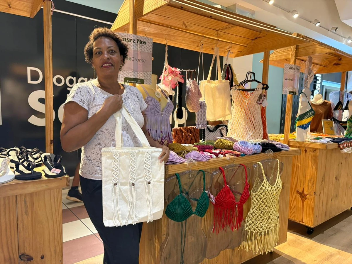 Festival Entre Fios chega ao Shopping Center Lapa com feira criativa, oficinas e o inédito Cine Crochê em Salvador por Divulgação