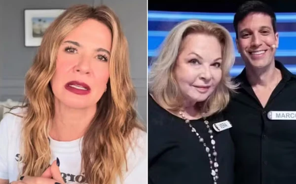 Luciana Gimenez, Vera Gimenez e Marco Antônio Gimenez