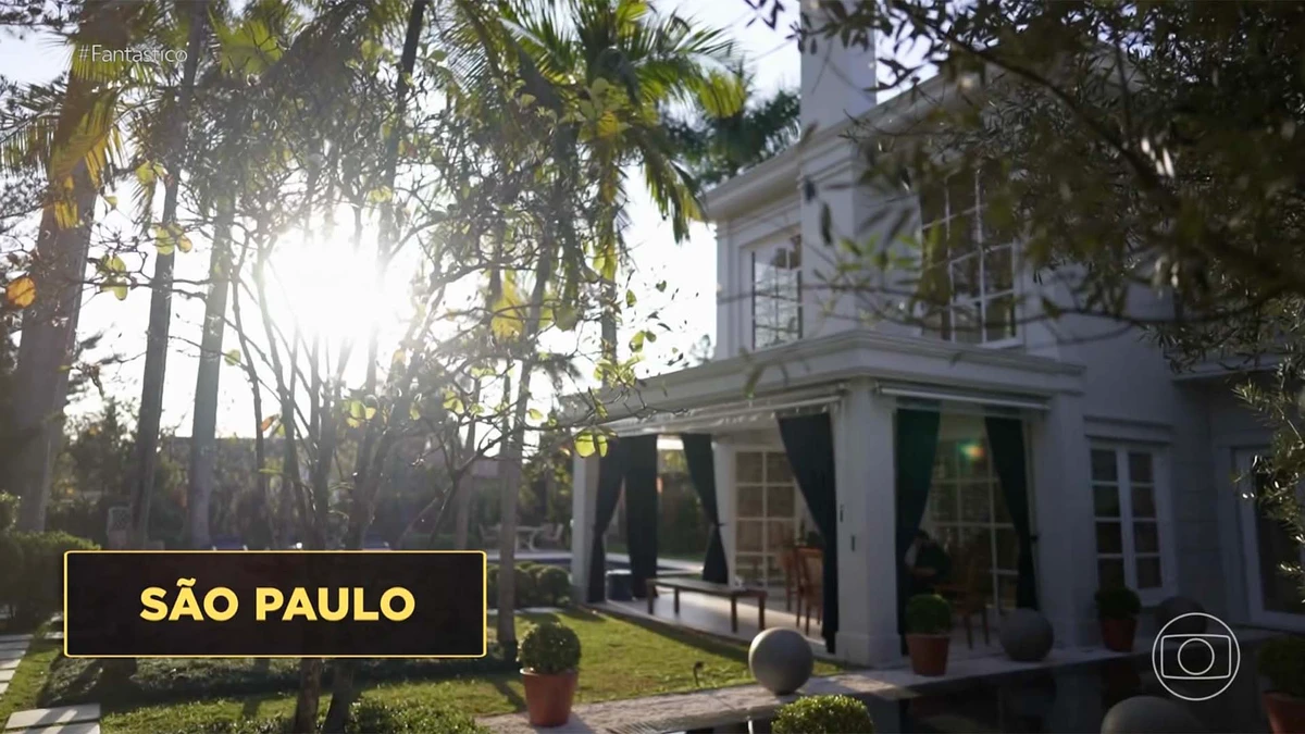 Mansão de Eliana por Reprodução