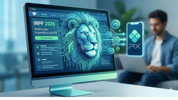 Mudança na Restituição do IR 2026 pode antecipar dinheiro via Pix por IA/GEMINI