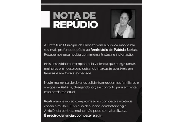 Patrícia Santos foi atacada por companheiro dentro de casa por Reprodução