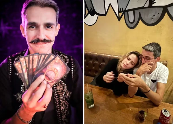 Phelippe Colle é cartomante de Ana Paula Renault por Reprodução/Redes Sociais 