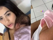 Imagem - Ex de Pedro, do BBB 26, Rayne Luiza desabafa sobre rotina intensa com a filha: 'Mama e passa mal de novo'