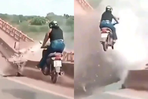 Acidente na ponte JK, em 22 de dezembro de 2024