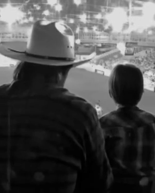 Chuck Norris com o filho Dakota Norris por Reprodução/Instagram