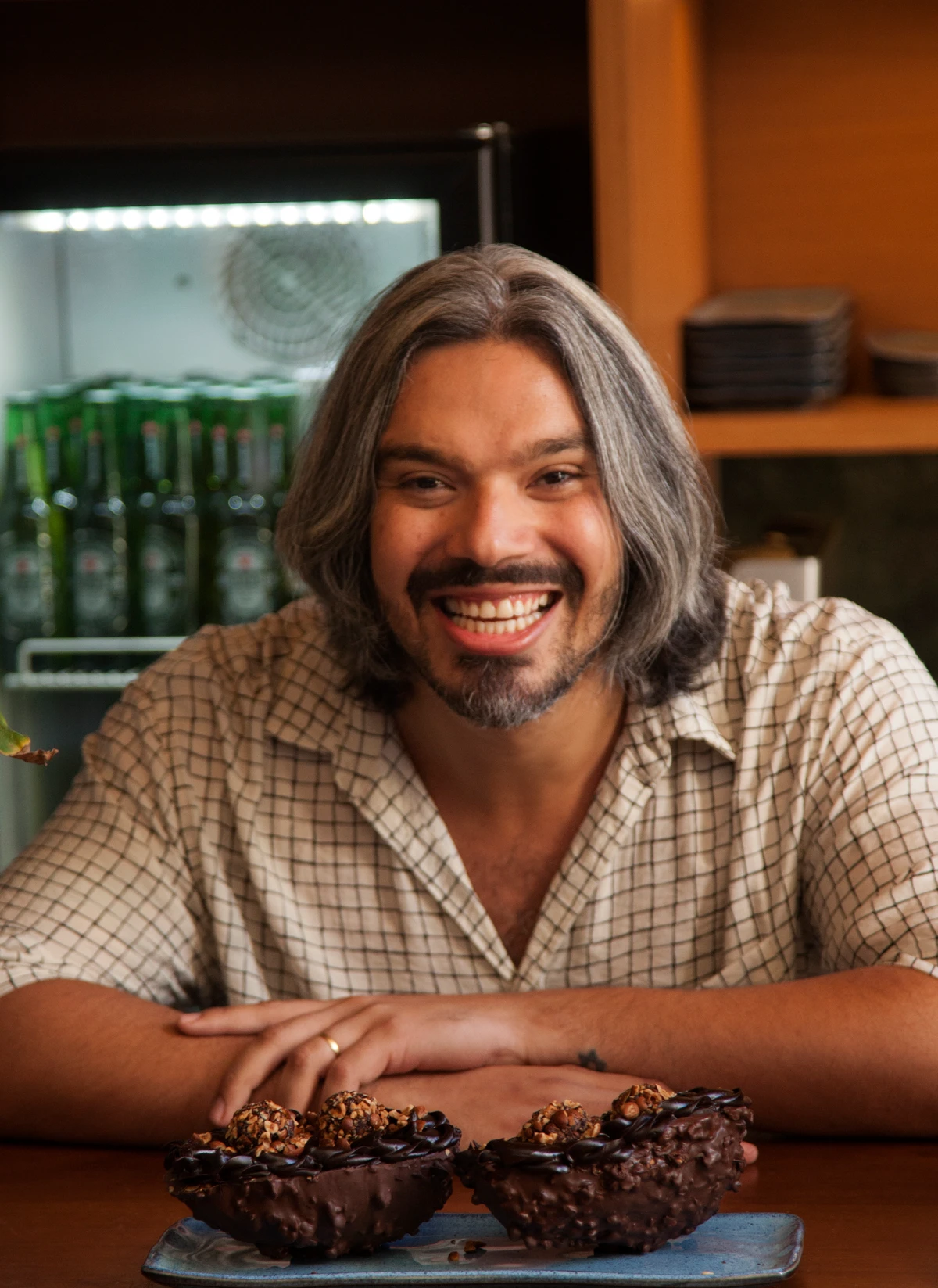 Deyvis Nascimento, chef confeiteiro e criador da CamuCaju por Sora Maia/CORREIO