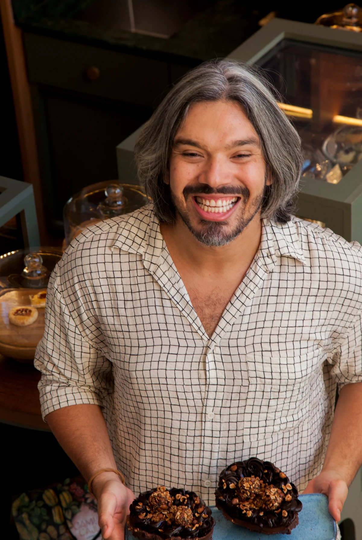 Deyvis Nascimento, chef confeiteiro e criador da CamuCaju por Sora Maia/CORREIO