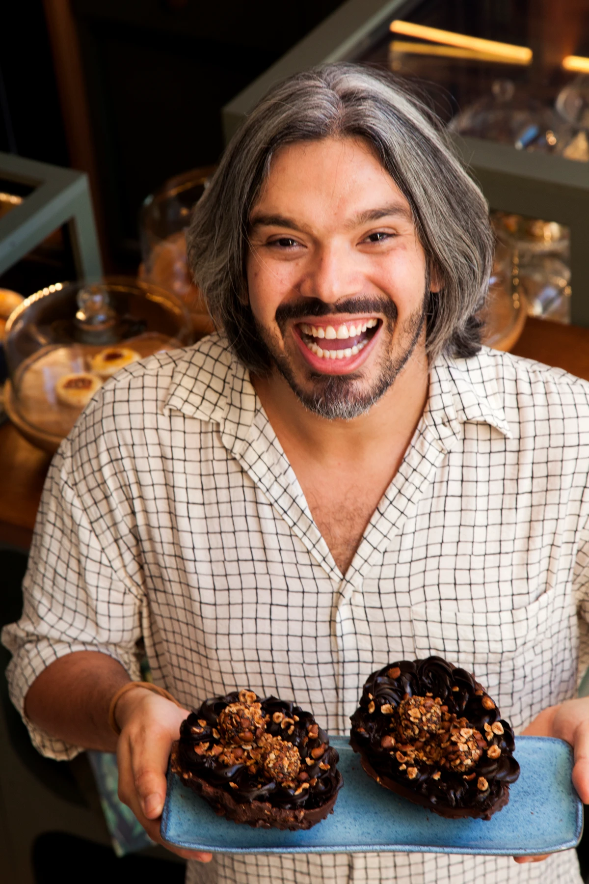 Deyvis Nascimento, chef confeiteiro e criador da CamuCaju por Sora Maia/CORREIO