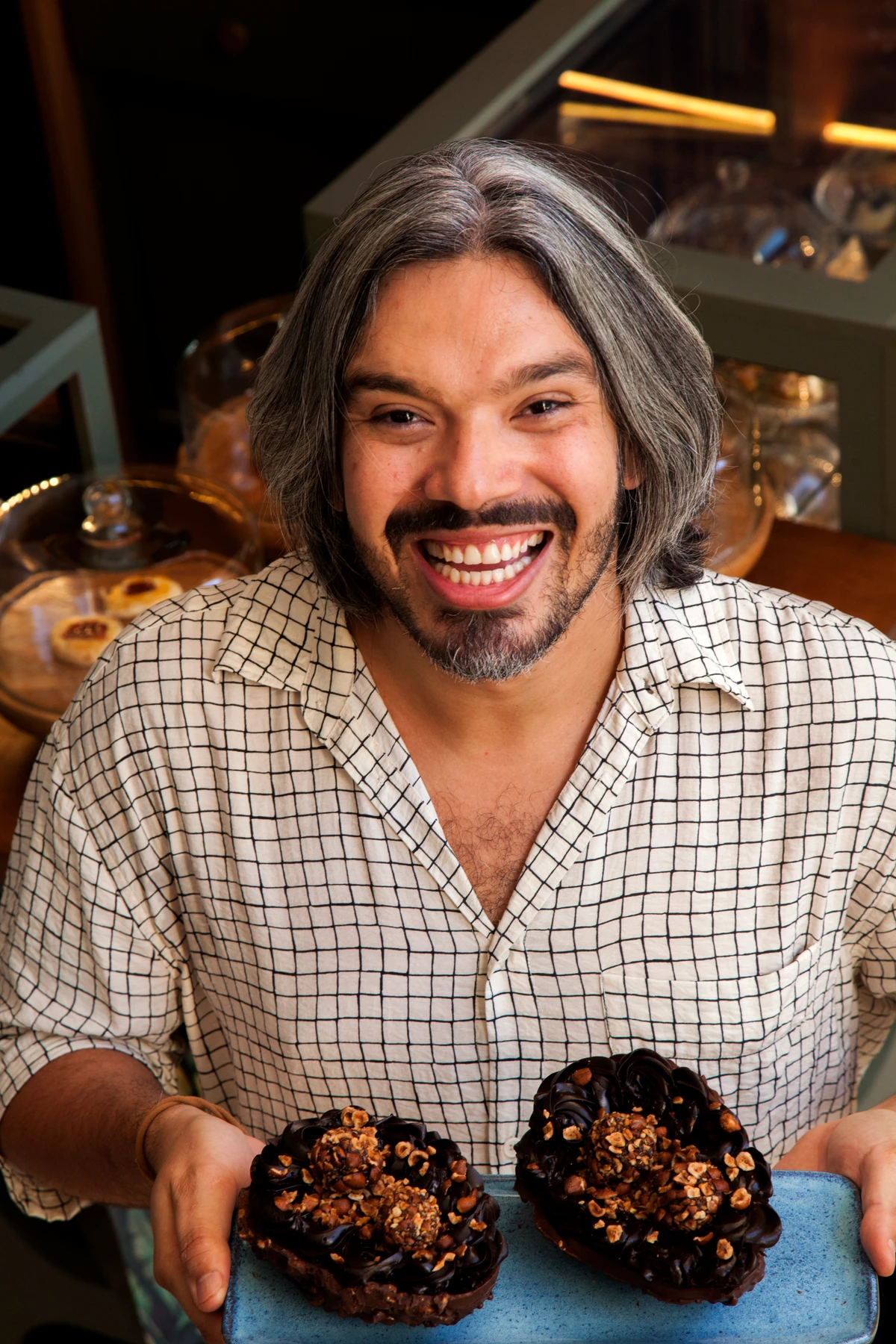 Deyvis Nascimento, chef confeiteiro e criador da CamuCaju por Sora Maia/CORREIO