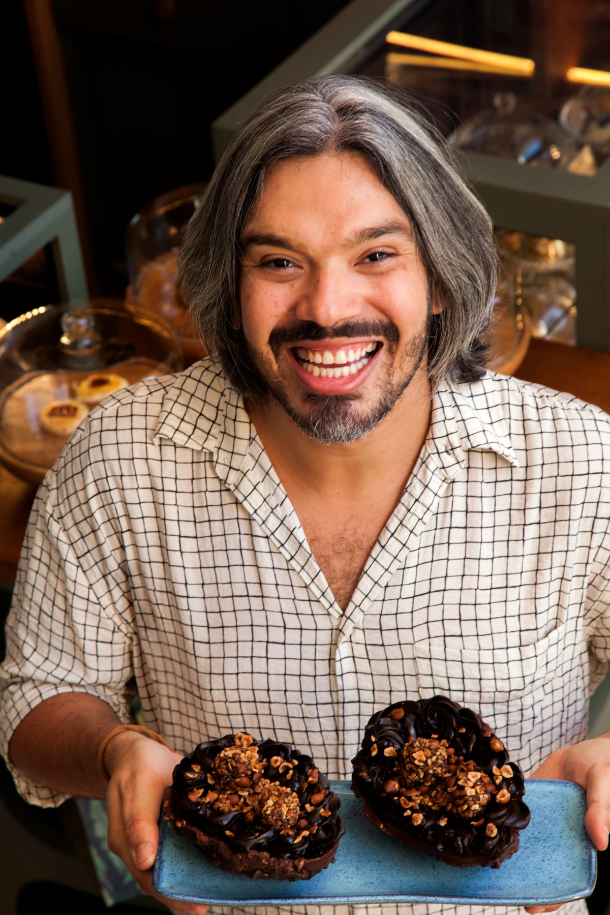 Deyvis Nascimento, chef confeiteiro e criador da CamuCaju por Sora Maia/CORREIO