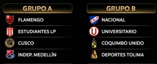 Fase de grupos das Libertadores por Reprodução