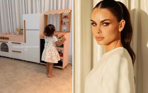 Helena e Amanda Kimberlly se mudaram de mansão por Reprodução/Instagram e Gustavo Lima