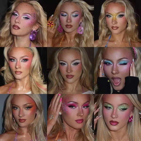 Maquiagens para shows e festivais: Zara Larsson por Reprodução/Redes Sociais  