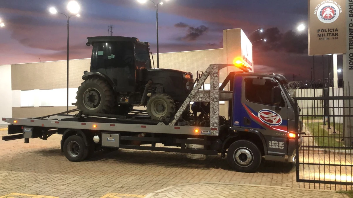 Maquinário foi encontrado em Rio Real por Divulgação