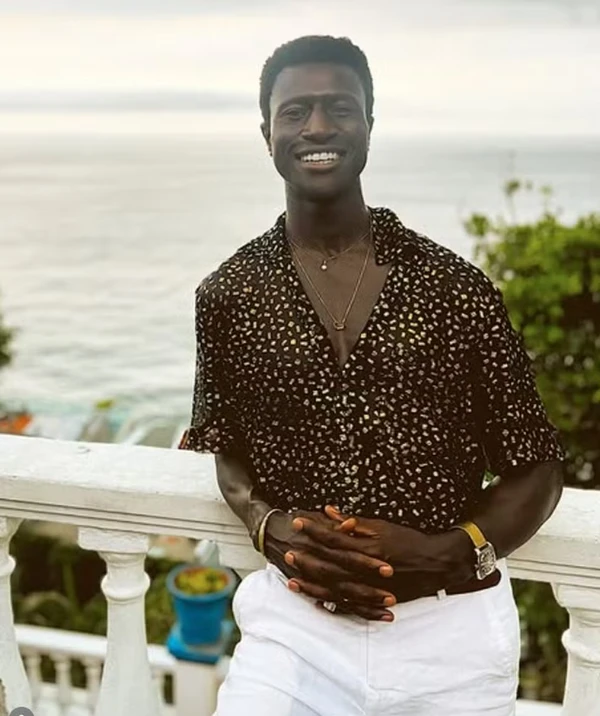 O ator Welket Bungué de 'A nobreza do amor' por Divulgação/Rede Globo