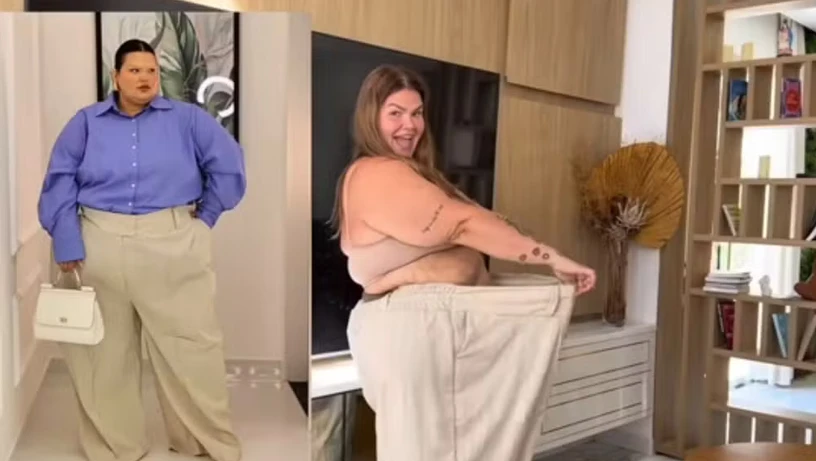 Imagem - Cabelo, corpo, roupas: Thais Carla se transformou após perder 90 kg
