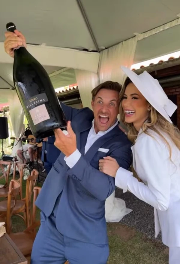 Ex-BBB Diego, da edição de 2019, se casou por Reprodução