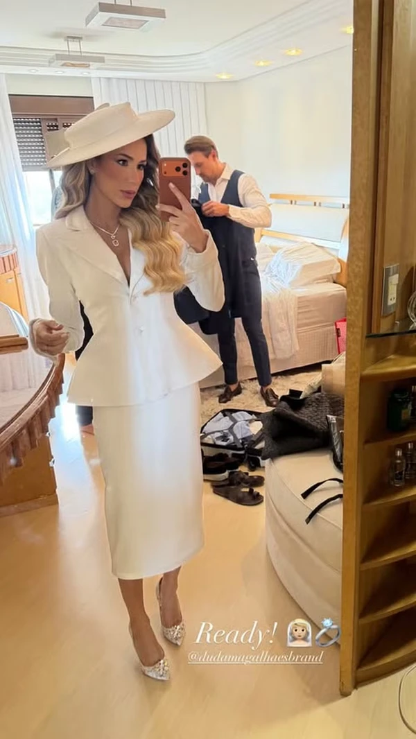 Ex-BBB Diego, da edição de 2019, se casou por Reprodução