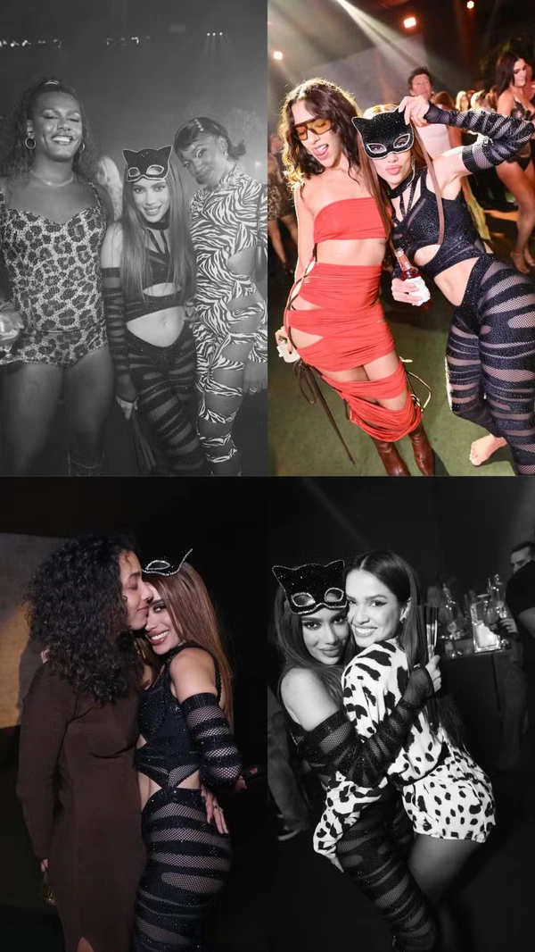 Anitta reúne famosos em festa de aniversário de 33 anos por Reprodução/Instagram @iude
