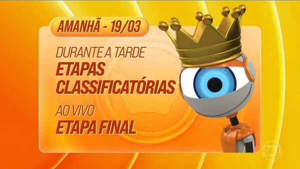 BBB 26: Dinâmica da Semana - Prova do Líder 19/03 por Divulgação/Globo