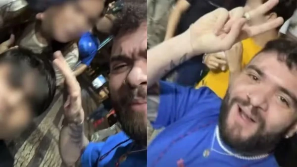 Humorista Tiago Santineli é levado para delegacia após show em BH por Reprodução/Redes Sociais  