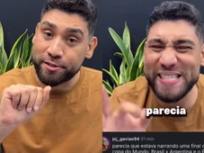 Imagem - Narrador da TV Bahia recebe ataques de torcedores em derrota do Esquadrão: ‘chegou o dia que vou processar uma pessoa'