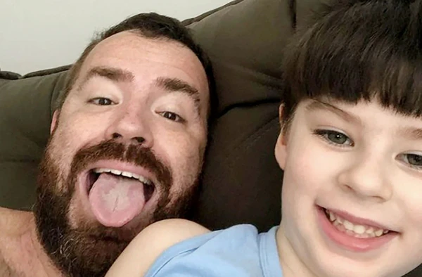 Henry e o pai, Leniel Borel por Reprodução