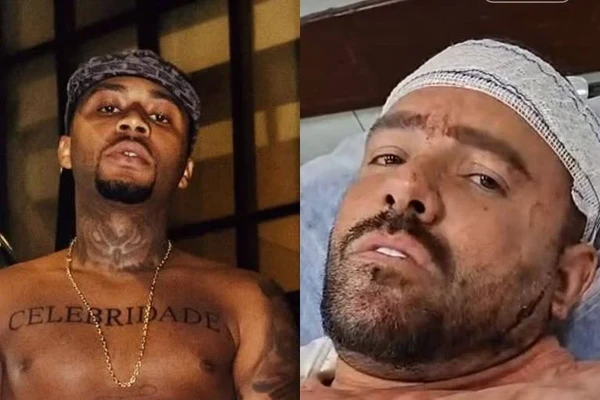 Rapper Orochi espanca influenciador em balada no Rio e é afastado por seguranças por Reprodução/Redes Sociais 