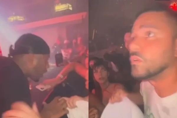 Rapper Orochi espanca influenciador em balada no Rio e é afastado por seguranças por Reprodução/Redes Sociais 