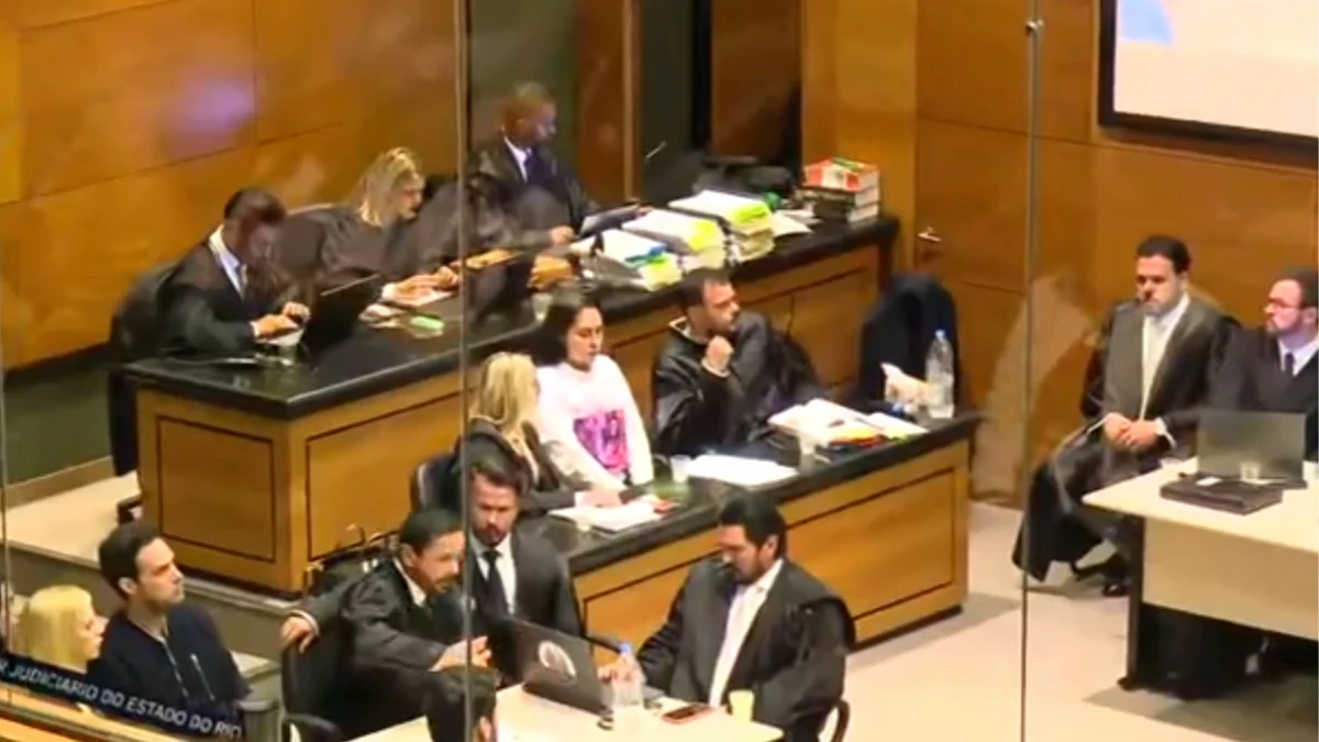 Sessão do julgamento do caso Henry Borel