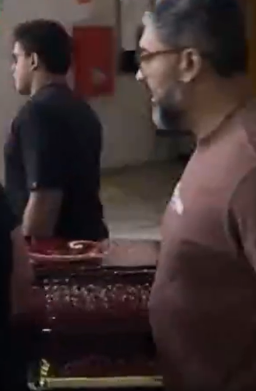 Velório de Flávia Barros, vítima de feminicídio, em Paulo Afonso por Reprodução