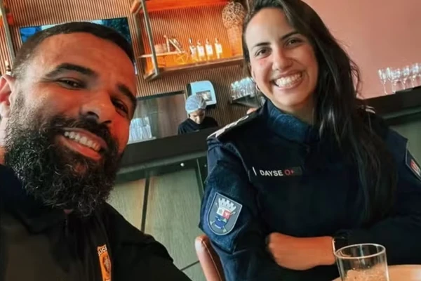 Dayse Barbosa foi morta por namorado policial rodoviário por Reprodução