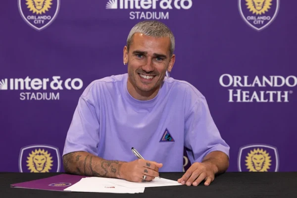 Griezmann assinou com o Orlando City