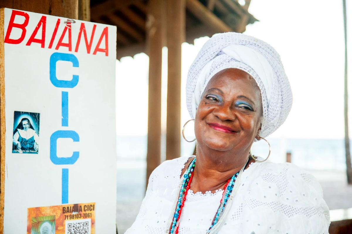 NCici é baiana de acarajé e vende por Sora Maia/CORREIO