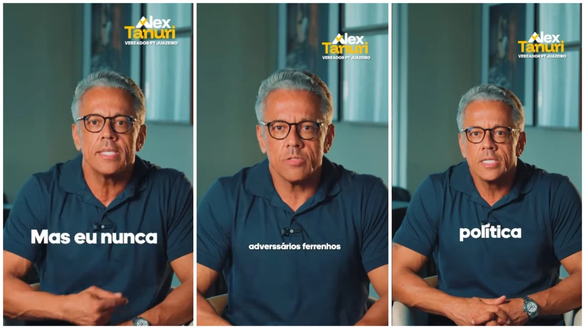 Vereador Alex Tanuri, principal nome do PT em Juazeiro