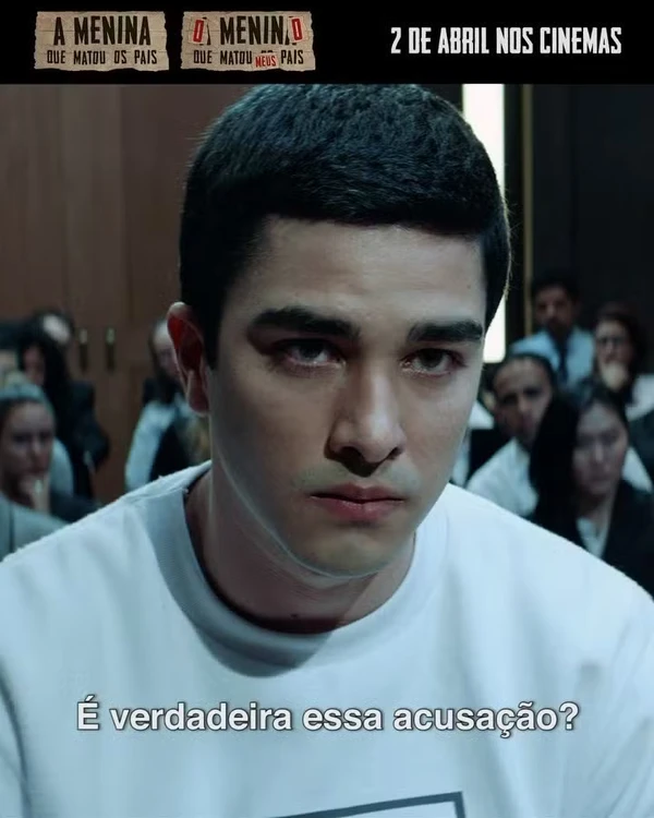 O ator Leonardo Bittencourt no filme "O Menino que Matou Meus Pais" por Reprodução/Instagram