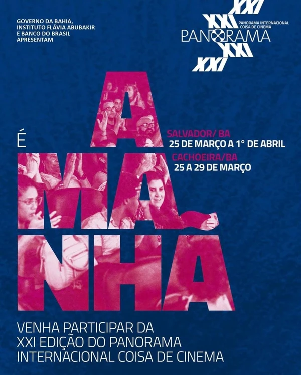 XXI Panorama Internacional Coisa de Cinema por Divulgação