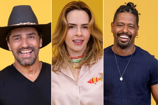 Alberto, Ana Paula e Leandro