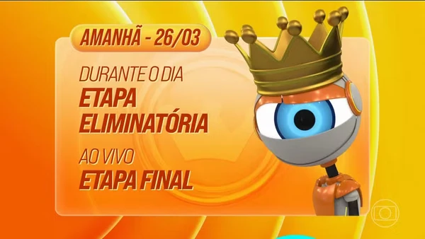 Dinâmica da semana no BBB 26 por Globo/Reprodução