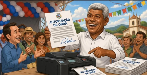 Jerônimo tem mandado imprimir autorizações de obras solicitadas por prefeitos e lideranças 