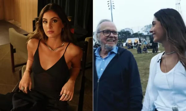 Luiza é filha de Tato Gabus Mendes por Reprodução/Redes Sociais 