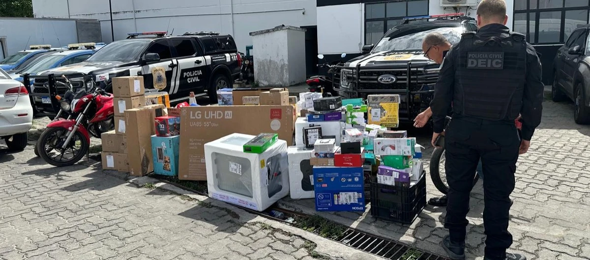 Motorista é preso por desvio de compras online na Bahia por Divulgação